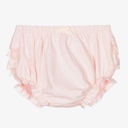 Mayoral Для новорожденных-Розовые трусики с рюшами для девочек | Childrensalon Outlet