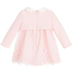 Mayoral Newborn-Baby Girls Pink Layered Dress | Childrensalon Outlet