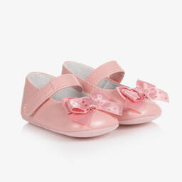 Mayoral-Розовые пинетки и повязка на голову | Childrensalon Outlet