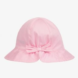 Mayoral-قبعة قطن مستدام لون زهري للمولودات | Childrensalon Outlet