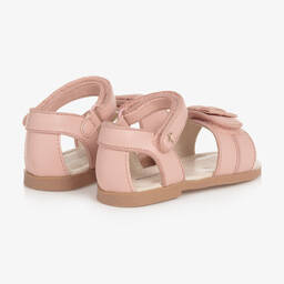 Mayoral-Baby Girls Pink Velcro Sandals | Childrensalon Outlet