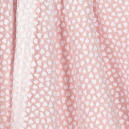 Mayoral-Baby Girls Pink & White Spot Organza Dress | Childrensalon Outlet