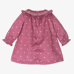 مايورال-فستان مخمل لون أرجواني للمولودات | Childrensalon Outlet