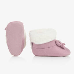 مايورال-حذاء أكريليك محبوك لون بنفسجي لمرحلة قبل المشي | Childrensalon Outlet