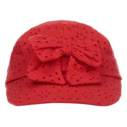 Mayoral-Красная хлопковая бейсболка для девочек | Childrensalon Outlet