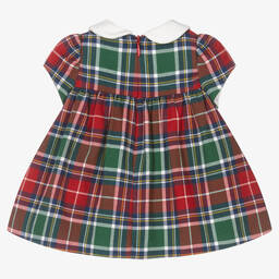 Mayoral-Baby Girls Red Cotton Dress | Childrensalon Outlet