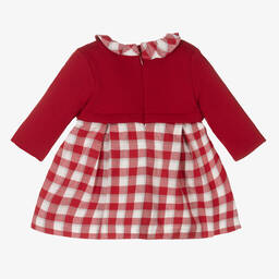 Mayoral Для новорожденных-Красное платье и колготки | Childrensalon Outlet