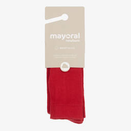Mayoral Newborn-Baby Girls Red Tights Set | Childrensalon Outlet