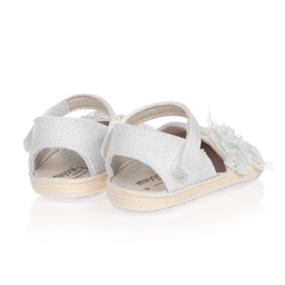 مايورال Newborn-إسبادريل كتّان لون أبيض للمولودات | Childrensalon Outlet