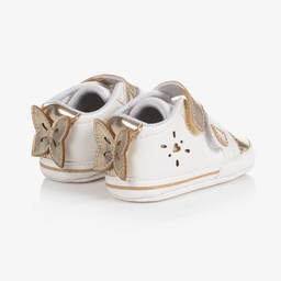 Mayoral-Белые кроссовки-пинетки | Childrensalon Outlet