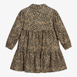 Mayoral-Бежевое платье в цветочек | Childrensalon Outlet