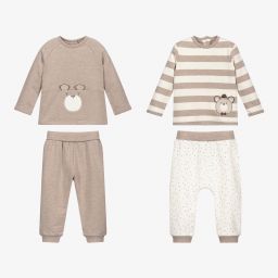 Mayoral Для новорожденных-Комплекты бежевого и кремового цвета (2шт.) | Childrensalon Outlet