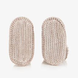 مايورال-بوت قطن محبوك لون بيج للأطفال | Childrensalon Outlet