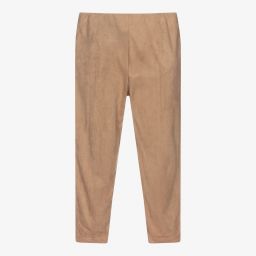 Mayoral-Бежевые легинсы под замшу | Childrensalon Outlet