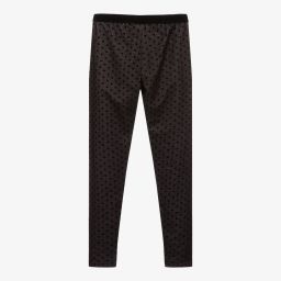 Mayoral-Черные легинсы в горошек | Childrensalon Outlet