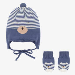 Newborn boy hat and mittens outlet
