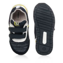 مايورال-ترينرز جلد لون كحلي وأبيض للأولاد | Childrensalon Outlet