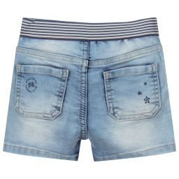 Mayoral-Синие джинсовые шорты из джерси | Childrensalon Outlet
