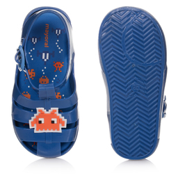Mayoral-Синие резиновые сандалии с пикселями | Childrensalon Outlet
