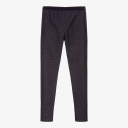 Mayoral-Синие легинсы в горошек | Childrensalon Outlet