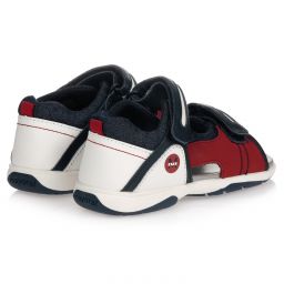 Mayoral-Сандалии синего, красного и белого цвета | Childrensalon Outlet