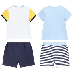 Mayoral-Голубые комплекты с шортами (2 шт.) | Childrensalon Outlet