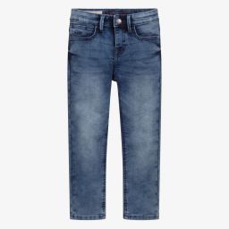 Mayoral-Blue Slim Fit Denim Jeans | Childrensalon Outlet