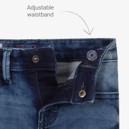 Mayoral-Blue Slim Fit Denim Jeans | Childrensalon Outlet