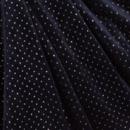 Mayoral-Blue Velour Sparkle Dress | Childrensalon Outlet