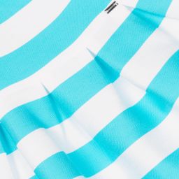Mayoral-Blue & White Stripe Dress | Childrensalon Outlet