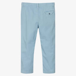 Mayoral-Boys Azure Linen Blend Pants | Childrensalon Outlet