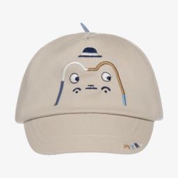 مايورال Newborn-قبعة قطن تويل لون بيج للمواليد | Childrensalon Outlet