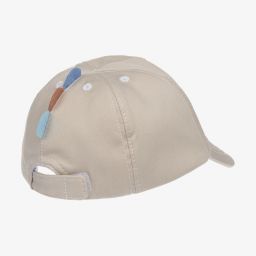 مايورال Newborn-قبعة قطن تويل لون بيج للمواليد | Childrensalon Outlet