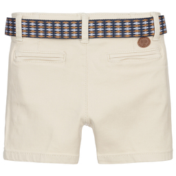 Mayoral-Бежевые хлопковые шорты для мальчиков | Childrensalon Outlet