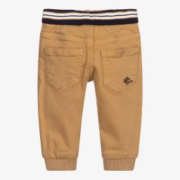 مايورال-بنطلون أطفال ولادي قطن لون بيج | Childrensalon Outlet