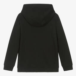 Mayoral Nukutavake-Boys Black Cotton City Hoodie | Childrensalon Outlet