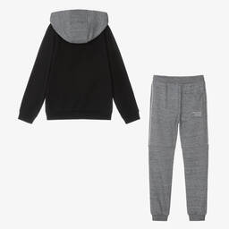 Mayoral Nukutavake-Boys Black & Grey Tracksuit | Childrensalon Outlet
