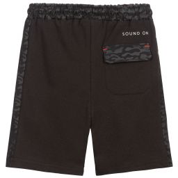 Mayoral-Boys Black Jersey Shorts | Childrensalon Outlet