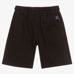 Mayoral Nukutavake-Boys Black Jersey Shorts | Childrensalon Outlet
