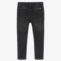Mayoral-جينز جوغرز-فيت مزيج قطن لون أسود للأولاد | Childrensalon Outlet