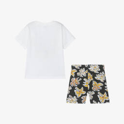 Mayoral-Костюм с пальмами черно-белый для мальчиков | Childrensalon Outlet