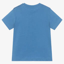 Mayoral-Boys Blue Boat Cotton T-Shirt | Childrensalon Outlet