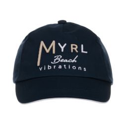 Mayoral-Boys Blue Cotton Cap | Childrensalon Outlet