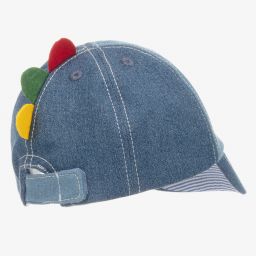 مايورال Newborn-كاب قطن شامبري لون أزرق للمواليد | Childrensalon Outlet