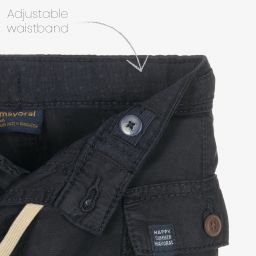 Mayoral-Синие шорты карго из хлопка для мальчиков | Childrensalon Outlet