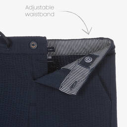 Mayoral-شورت أطفال ولادي قطن جيرسي لون كحلي | Childrensalon Outlet