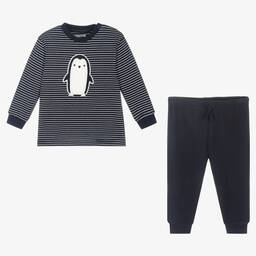 Mayoral-Синяя хлопковая пижама для мальчиков | Childrensalon Outlet