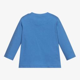 Mayoral-Голубой хлопковый топ для мальчиков | Childrensalon Outlet