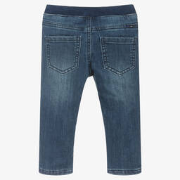 مايورال-جينز أطفال ولادي قطن دنيم لون أزرق | Childrensalon Outlet