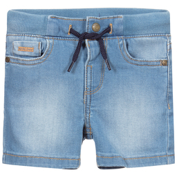 Mayoral-Boys Blue Denim Shorts | Childrensalon Outlet